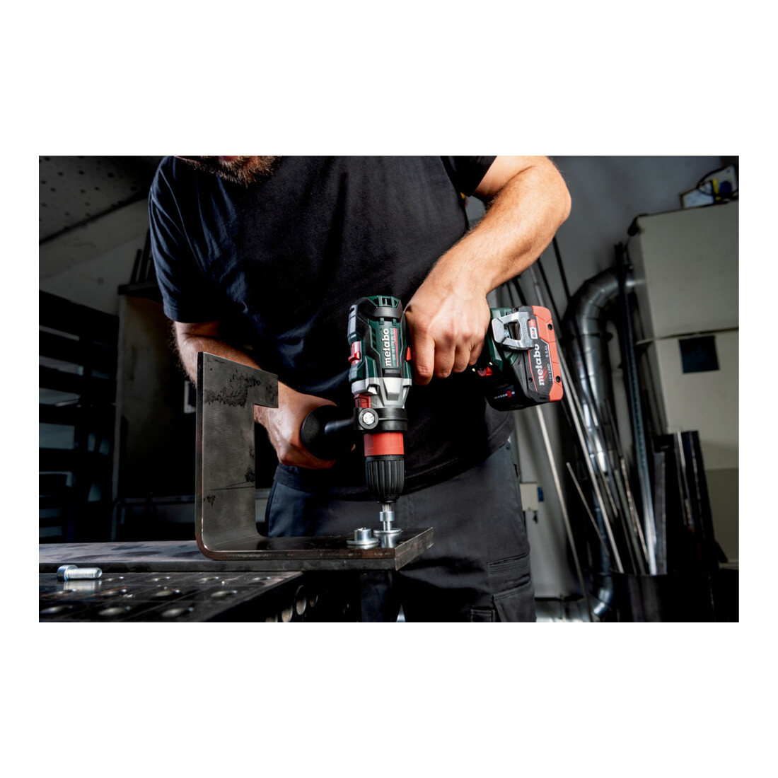 METABO Akku-Gewindebohrer ohne Akku mit Quick-System, Typ: GBLTXBLQI