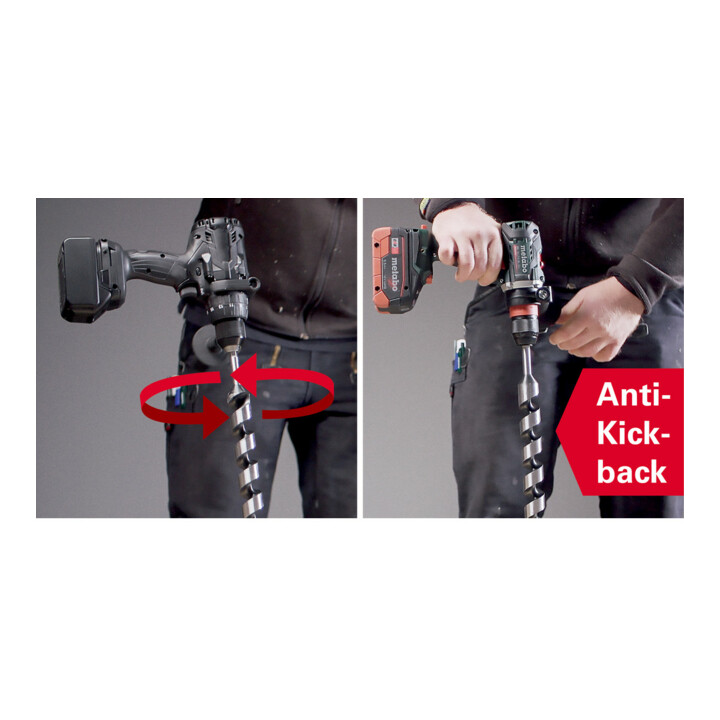 METABO Akku-Gewindebohrer ohne Akku mit Quick-System, Typ: GBLTXBLQI