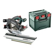 Metabo Akku-Handkreissäge KS 18 LTX 57 set mit Kappschiene KFS 44; metaBOX 340