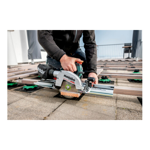 METABO Akku-Handkreissäge mit LiHD Akku, Typ: KS18LTX66