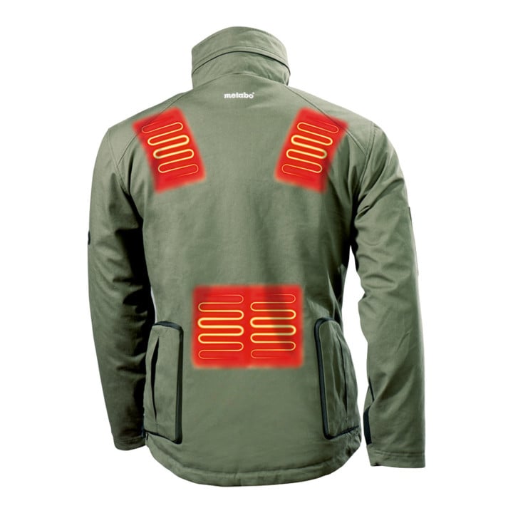 Metabo Akku-Heizjacke HJA 14.4-18 (Größe XXL) + PowerAdapter PA 14.4-18 LED-USB Karton