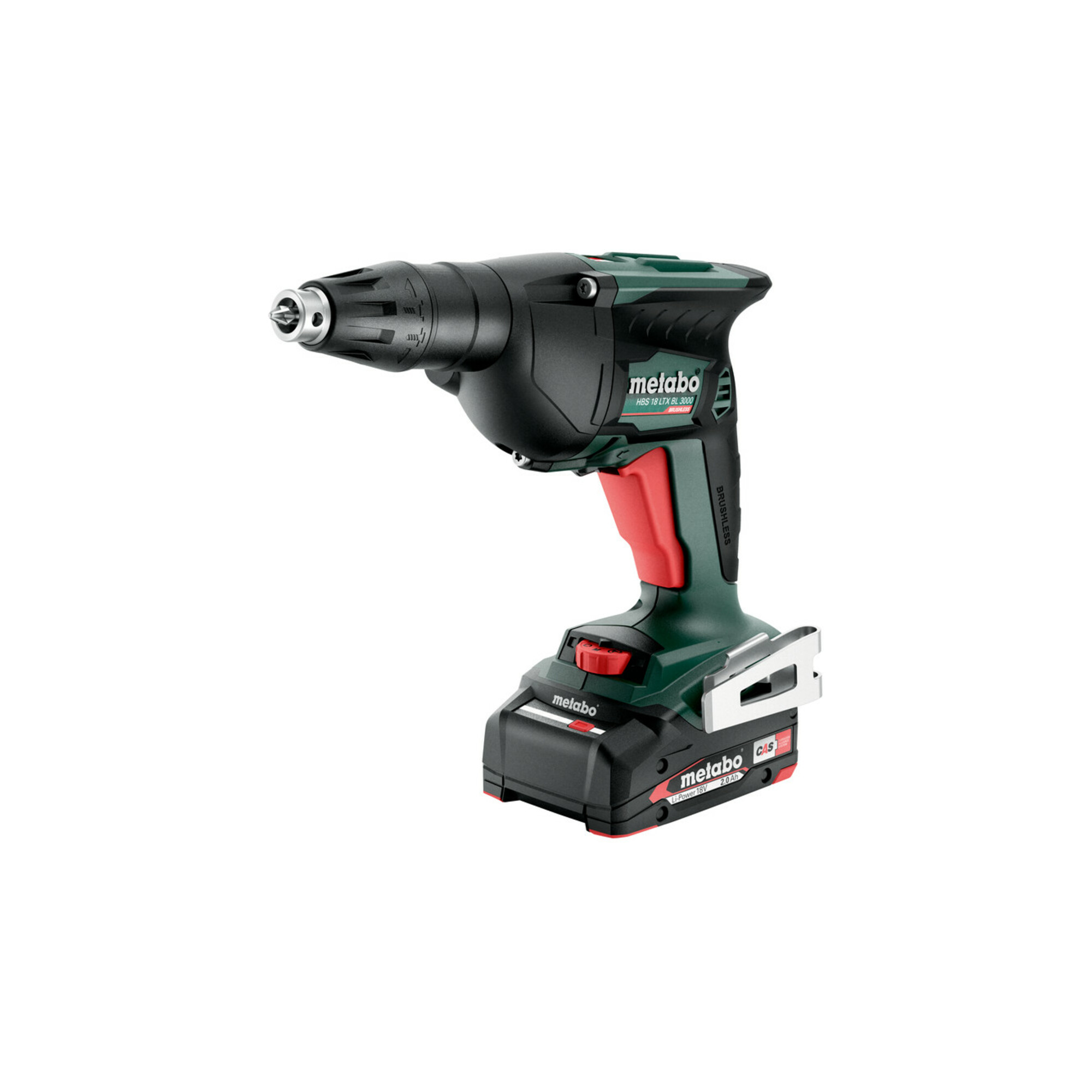 Metabo Akku-Holzbauschrauber HBS 18 LTX BL 3000 metaBOX 145 L; 18V 2x2Ah Li-Power + SC 30