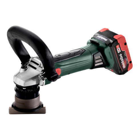 Metabo Akku-Kantenfräse KFM 18 LTX 3 RF MetaLoc + 2x18V/5.5Ah LiHD + ASC 30-36 V