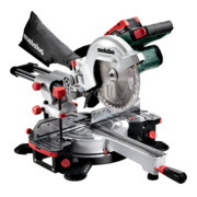Metabo Akku-Kappsäge KGS 18 LTX 216 mit Zugfunktion; Karton; 18V 2x5.5Ah LiHD + ASC 145-1