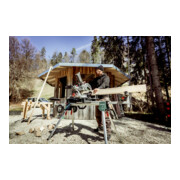 Metabo Akku-Kappsäge KGS 18 LTX BL 305 (614305810) mit Zugfunktion 18V 2x8Ah LiHD + ASC 145-2