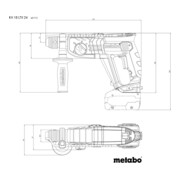 Metabo Akku-Kombihammer KH 18 LTX 24 Karton-4