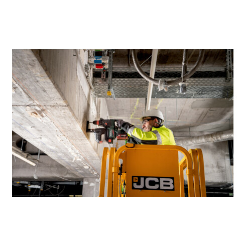 Metabo Akku-Kombihammer KH 18 LTX BL 28 Q Set ISA mit integrierter Staubabsaugung und Metabo-Quick-Wechselfutter ; metaBOX 185 XL; 18V 2x5.5Ah LiHD + ASC 145