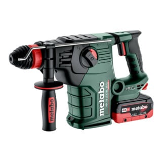 Metabo Akku-Kombihammer KH 18 LTX BL 35 Q (600813660), metaBOX 185 XL