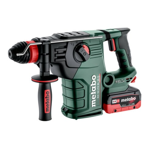 Metabo Akku-Kombihammer KH 18 LTX BL 35 Q (600813660), metaBOX 185 XL