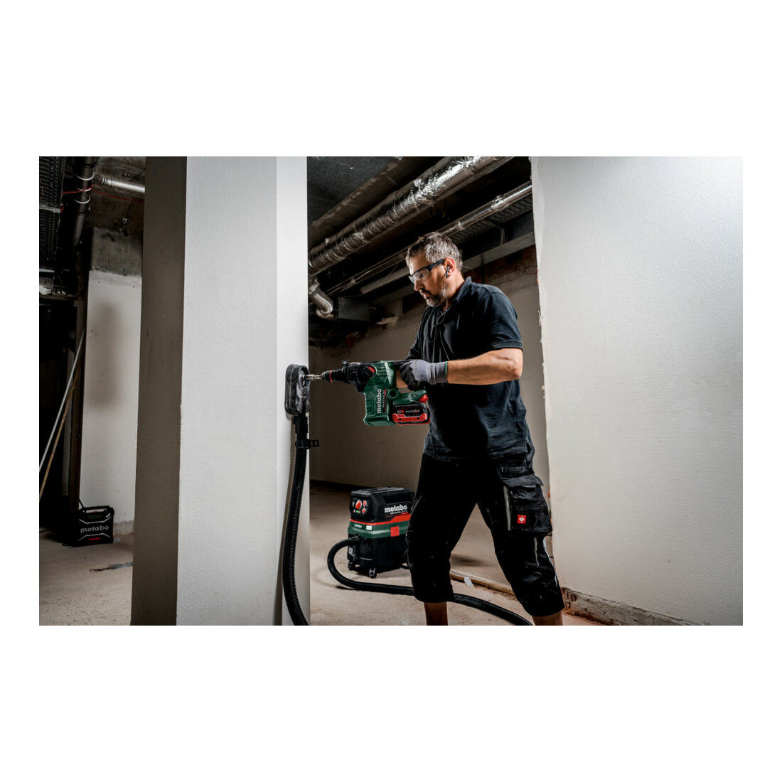 Metabo Akku-Kombihammer KH 18 LTX BL 35 Q (600813850), Karton