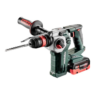 Metabo Akku-Kombihammer KHA 18 LTX BL 24 Quick mit Metabo-Quick-Wechselfutter; Kunststoffkoffer; 2x18V/ LiHD + ASC 30-36 V