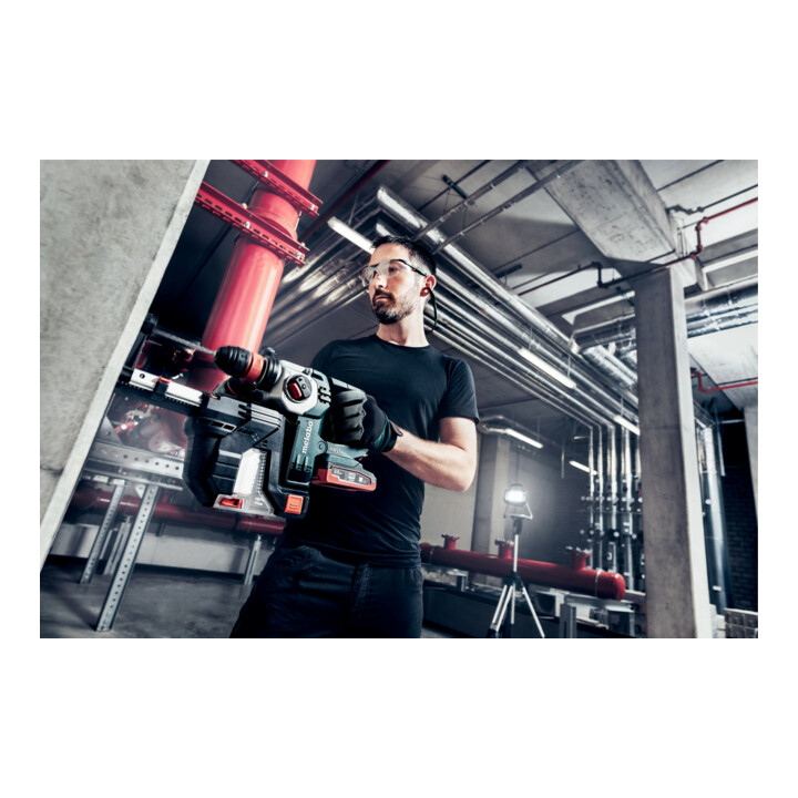 Metabo Akku-Kombihammer KHA 18 LTX BL 24 Quick mit Metabo-Quick-Wechselfutter; metaBOX 165 L
