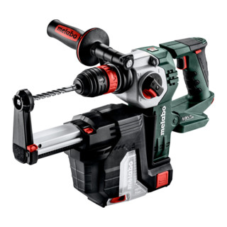 Metabo Akku-Kombihammer KHA 18 LTX BL 24 Quick Set ISA + integrierter Staubabsaugung + Quick-Wechselfutter + Kunststoffkoffer