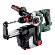 Metabo Akku-Kombihammer KHA 18 LTX BL 24 Quick Set ISA + integrierter Staubabsaugung + Quick-Wechselfutter + Kunststoffkoffer