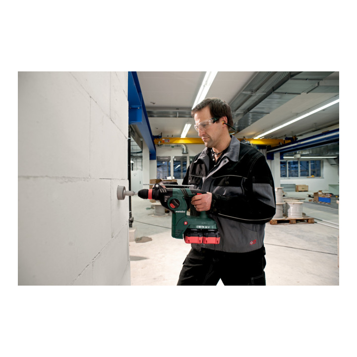 Metabo Akku-Kombihammer KHA 36-18 LTX 32 + Quick-Wechselfutter MetaLoc + 4x18V/7Ah LiHD + ASC Ultra