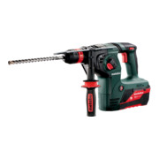 Metabo Akku-Kombihammer KHA 36 LTX + Quick-Wechselfutter + Kunststoffkoffer + 2x36V/2.6Ah Li-Ion + ASC 30-36 V-1