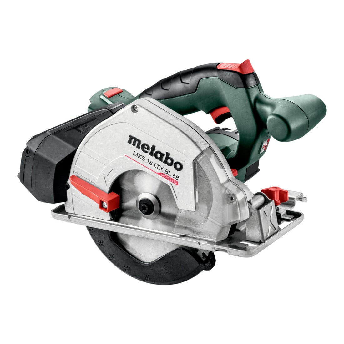 Metabo Akku-Metall-Handkreissäge MKS 18 LTX BL 58 (600773840), metaBOX 340