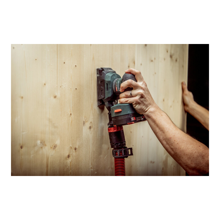 Metabo Akku-Multischleifer SM 18 LTX BL (602089850) mit zwei Schleiftellern, Karton