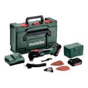 Metabo Akku-Multitool MT 18 LTX BL QSL metaBOX 145 L; 18V 2x2Ah Li-Power + SC 30-1