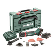 Metabo Akku-Multitool MT 18 LTX Compact metaBOX 145 L; 18V 2x2Ah Li-Power + ASC 55
