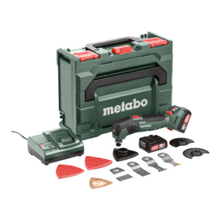 Metabo Akku-Multitool PowerMaxx MT 12 metaBOX 145; 12V 2x2Ah Li-Power + SC 30