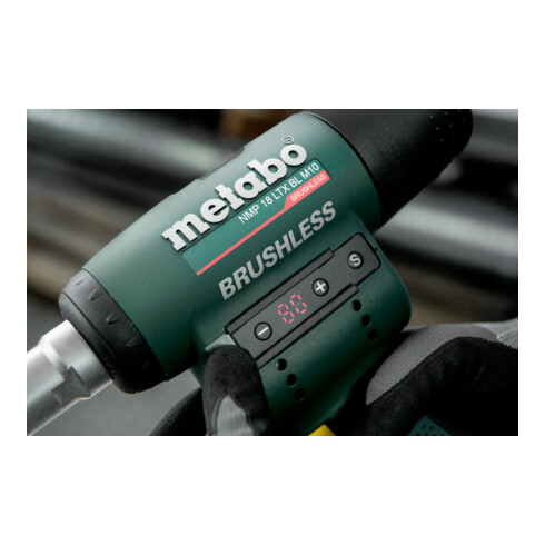 Metabo Akku-Nietmutternpistole NMP 18 LTX BL M10 metaBOX 145 M; 18V 2x4Ah LiHD + ASC 55