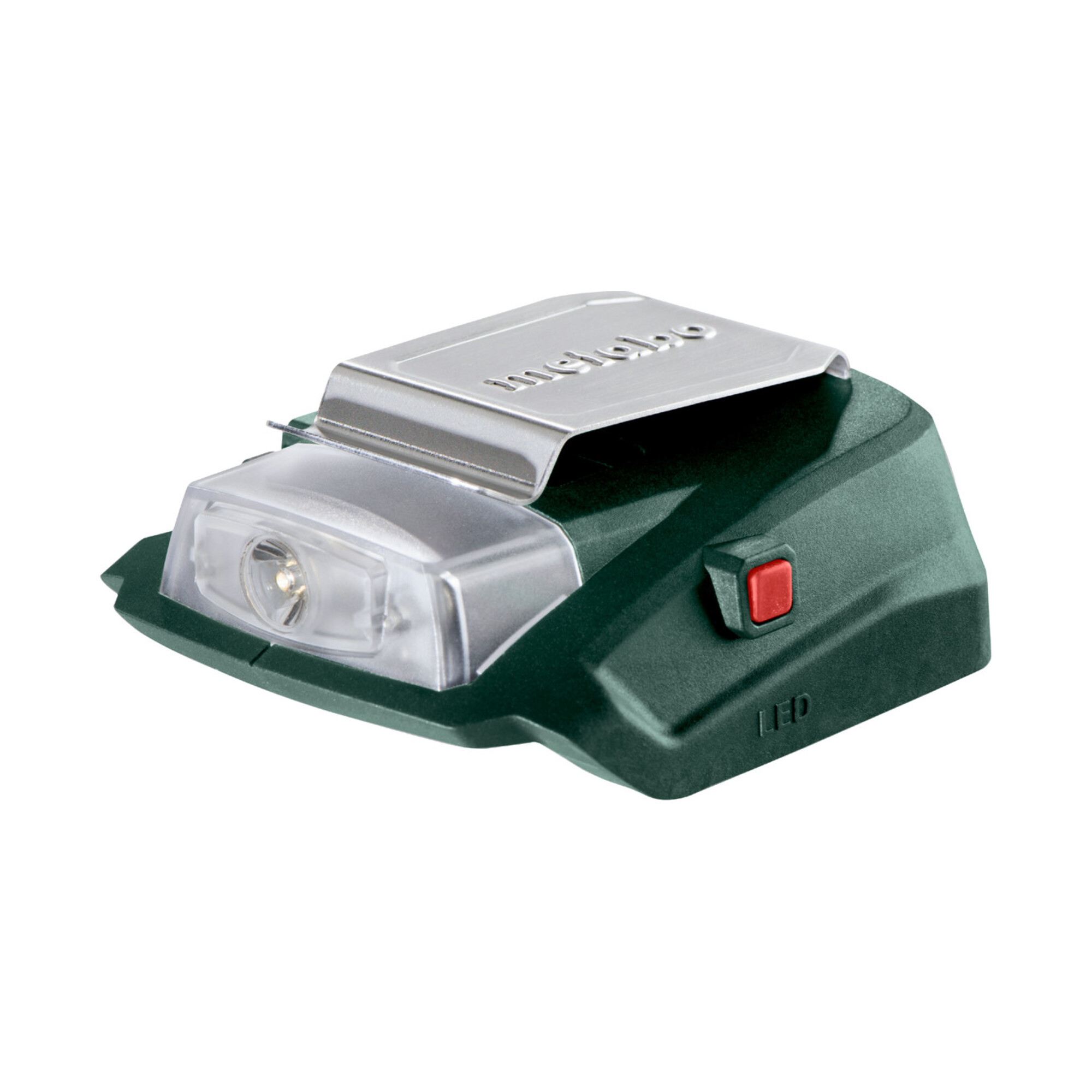 Metabo Akku-Power-Adapter PA 14.4-18 LED-USB mit 12 V-Anschluss und LED-Licht; Karton