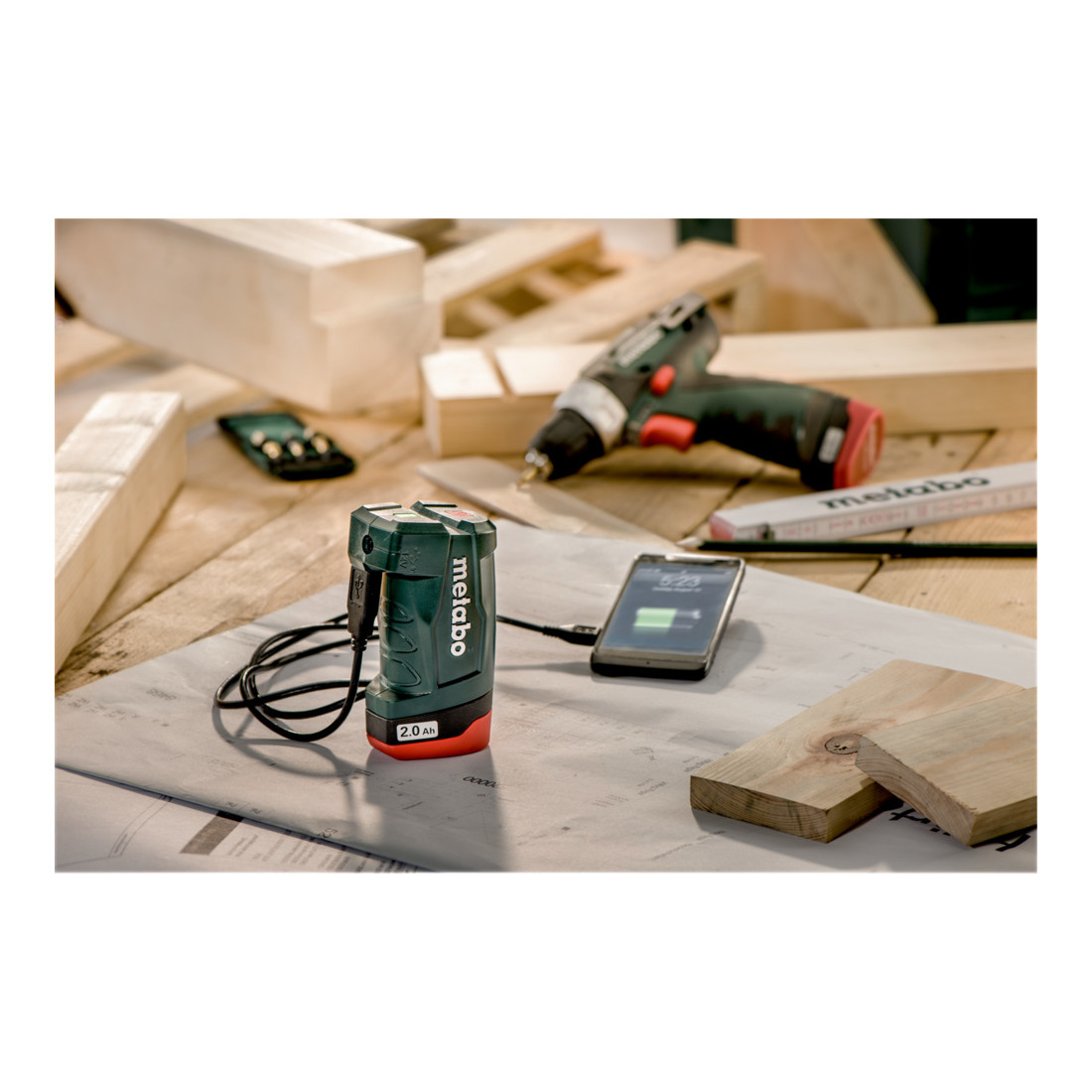 Metabo Akku-Power-Adapter PowerMaxx PA Karton
