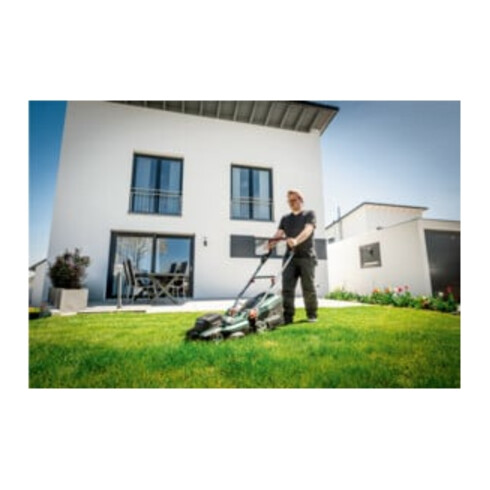 Metabo Akku-Rasenmäher RM 36-18 LTX BL 36 Karton; 18V 2x5.2Ah Li-Power + ASC 55