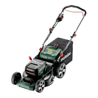 Metabo Akku-Rasenmäher RM 36-18 LTX BL 46 Karton; 18V 2x5.2Ah Li-Power + ASC 145 Duo