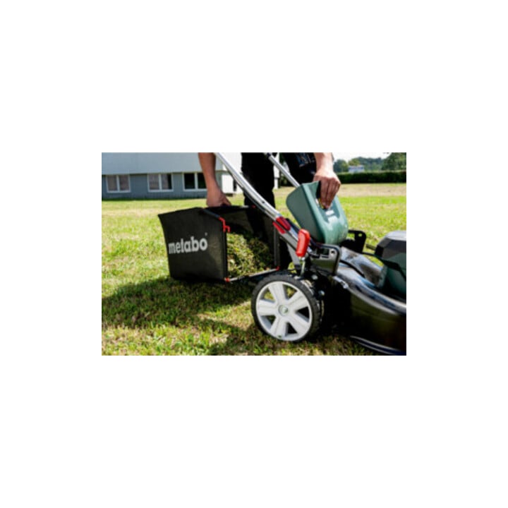 Metabo Akku-Rasenmäher RM 36-18 LTX BL 46 Karton; 18V 2x5.2Ah Li-Power + ASC 145 Duo