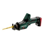 Metabo Akku-Säbelsäge PowerMaxx ASE MetaLoc; 10.8V 2x4Ah Li-Ion + LC 40-1