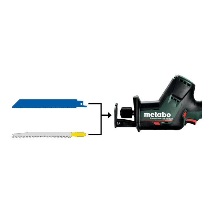 Metabo Akku-Säbelsäge PowerMaxx SSE 12 BL Karton