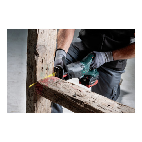 Metabo Akku-Säbelsäge SSE 18 LTX BL metaBOX 145 L; 18V 2x8Ah LiHD + ASC 145