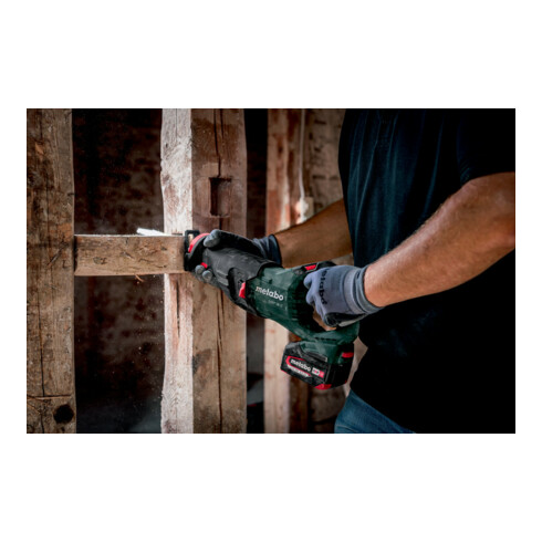 Metabo Akku-Säbelsäge SSEP 18 LT (601616840) metaBOX 165 L