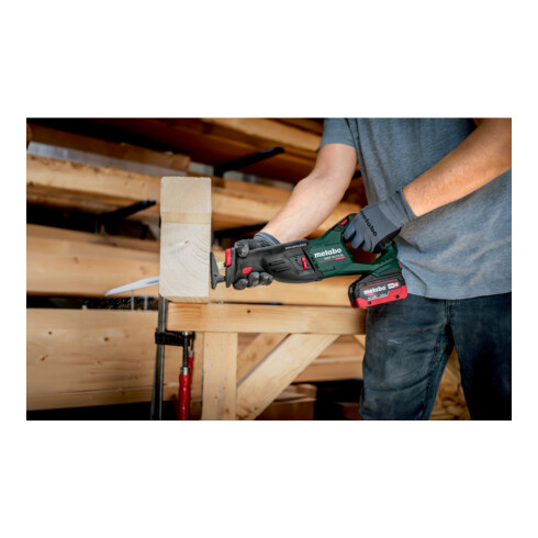 Metabo Akku-Säbelsäge SSEP 18 LT BL (601617840) metaBOX 165 L