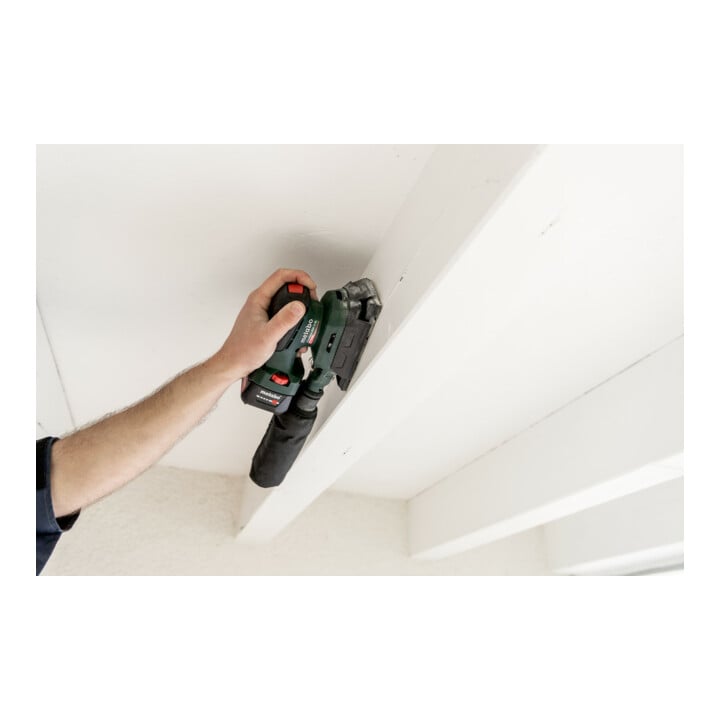 Metabo Akku-Sander PowerMaxx SRA 12 BL mit 80 x 133mm Schleifplatte; metaBOX 215