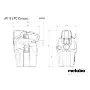 Metabo Akku-Sauger AS 18 L PC Compact mit manueller Filterreinigung; Karton-5