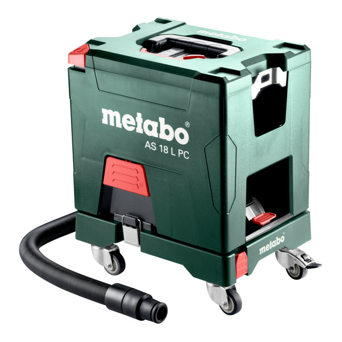 Metabo Akku-Sauger AS 18 L PC mit manueller Filterreinigung; Karton