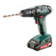 Metabo Akku-Schlagbohrmaschine SB 18 Kunststoffkoffer + 2x18V/2Ah Li-Ion + SC 60 Plus-1