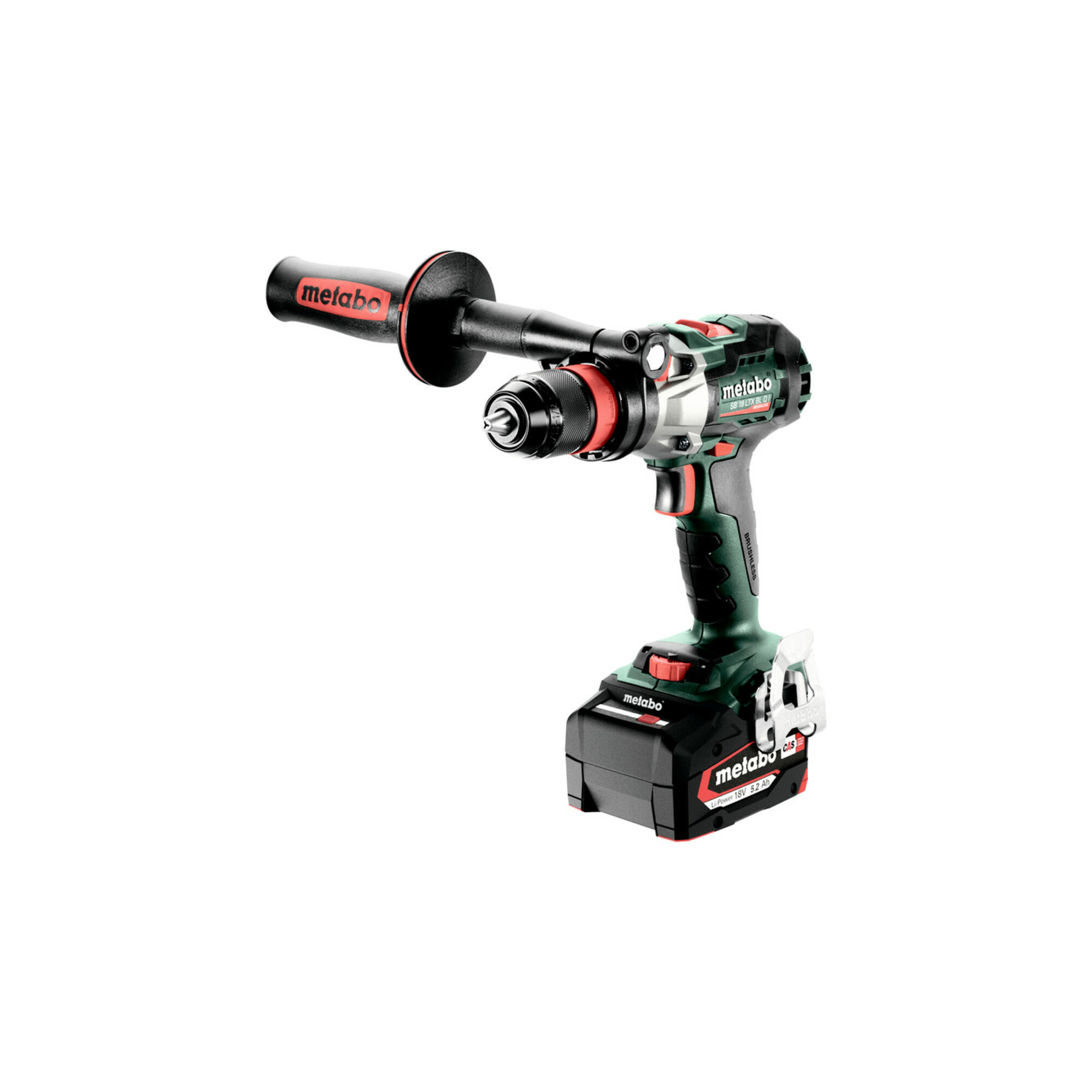 Metabo Akku-Schlagbohrschrauber SB 18 LTX BL Q I metaBOX 145 L; 18V 2x5.2Ah Li-Power + ASC 55