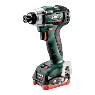 Metabo Akku-Schlagschrauber PowerMaxx SSD 12 BL metaBOX 118; 12V 2x4Ah LiHD + ASC 55