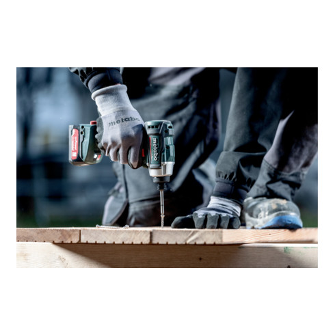 Metabo Akku-Schlagschrauber PowerMaxx SSD 12 BL metaBOX 118; 12V 2x2Ah Li-Power + SC 30