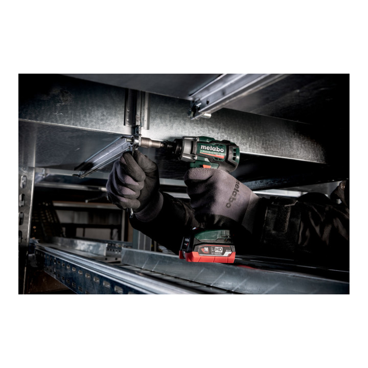Metabo Akku-Schlagschrauber PowerMaxx SSD 12 BL metaBOX 118; 12V 2x4Ah LiHD + ASC 55