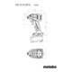 Metabo Akku-Schlagschrauber SSD 18 LTX 200 BL metaBOX 145; 18V 2x4Ah LiHD + ASC 55-5