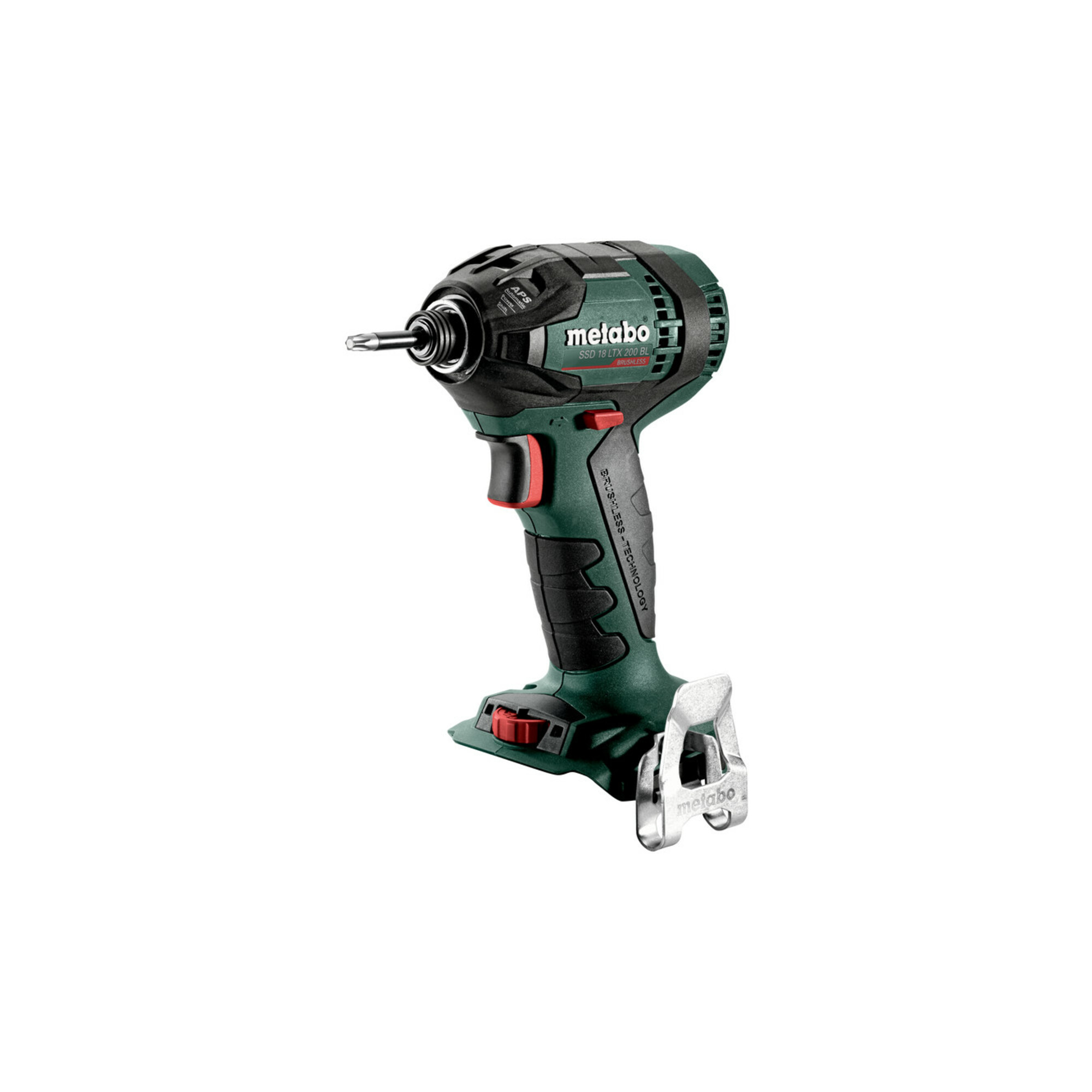 Metabo SSD 18 LTX 200 BL Akku-Schlagschrauber mit metaBOX 145 und Gürtelclip 18 V bürstenlos 602396840
