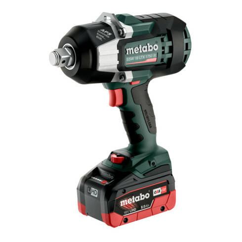 Metabo Akku-Schlagschrauber SSW 18 LTX 1750 BLmetaBOX 145 L; 18V 2x8Ah +
