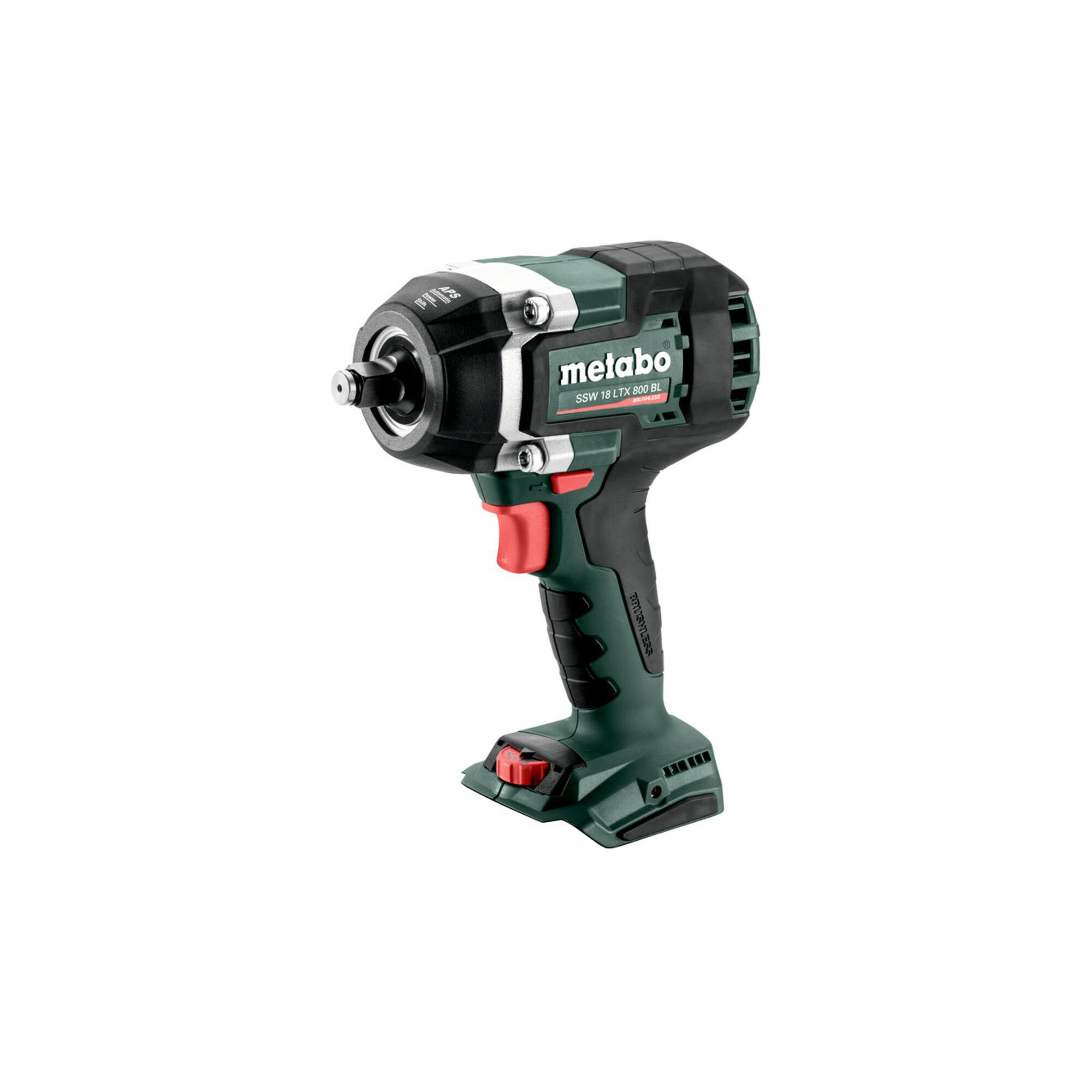 Metabo SSW 18 LTX 800 BL Akku-Schlagschrauber 18V bürstenlos mit LED-Licht und Batterieanzeige ohne Akku und Ladegerät 602403840