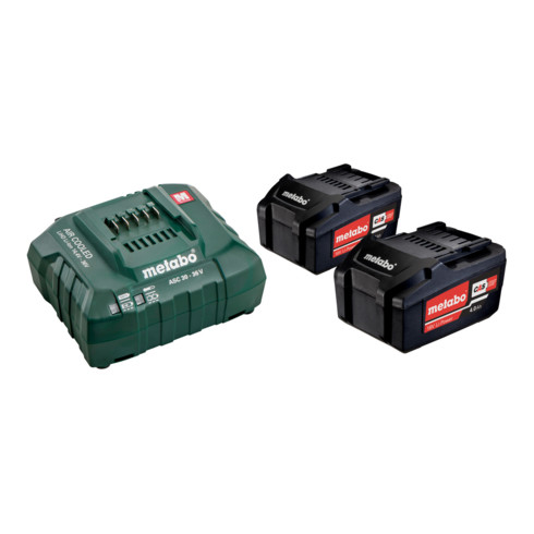 METABO Akku-Starter-Set Li-Power, Akkukapazität: 4Ah