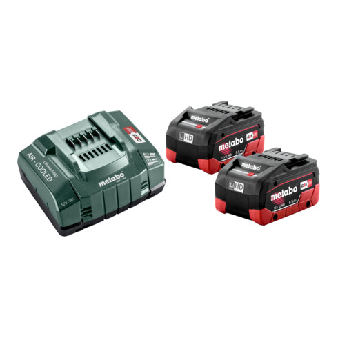 METABO Akku-Starter-Set LiHD, Akkukapazität: 5,5Ah